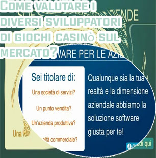 Azienda di sviluppatori di software per casinò