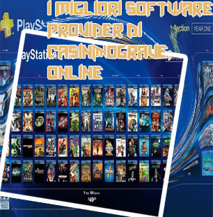 Fornitori di software per giochi online